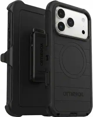 OtterBox - iPhone 17 Pro Max (Only) - Defender Series Case - Holster Clip Included - Snaps on MagSafe - Rugged & Durable