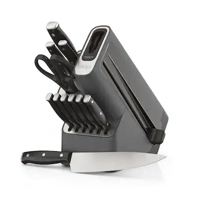 Ninja - Foodi NeverDull Essential 12-Piece Knife System with Built-in Sharpener