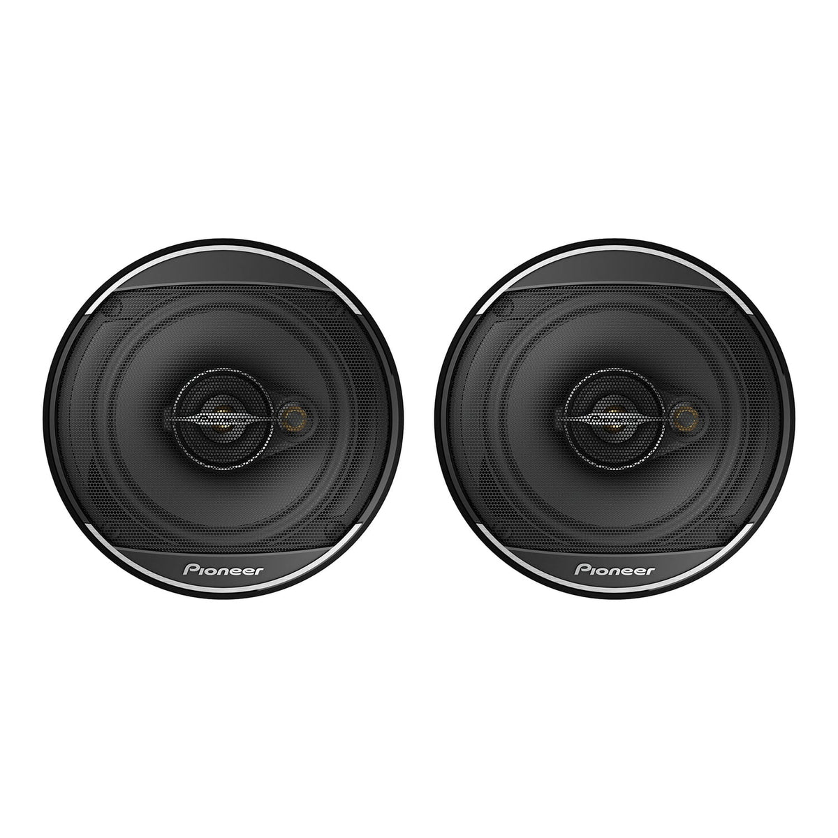 Pioneer - TS-A1371F 5.25" 300W 3-Way Full-Range Coaxial Speakers, Max Power, 2 Pack - Black
