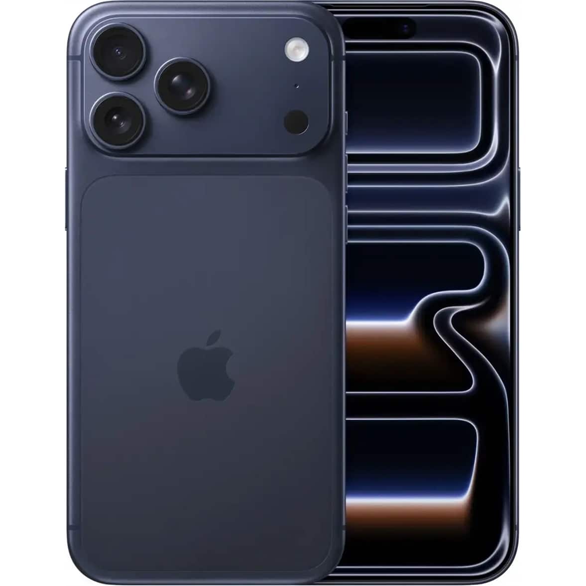 Apple - Refurbished Excellent - iPhone 17 Pro Max 512GB 6.9" 5G Fully Unlocked, Deep - Blue