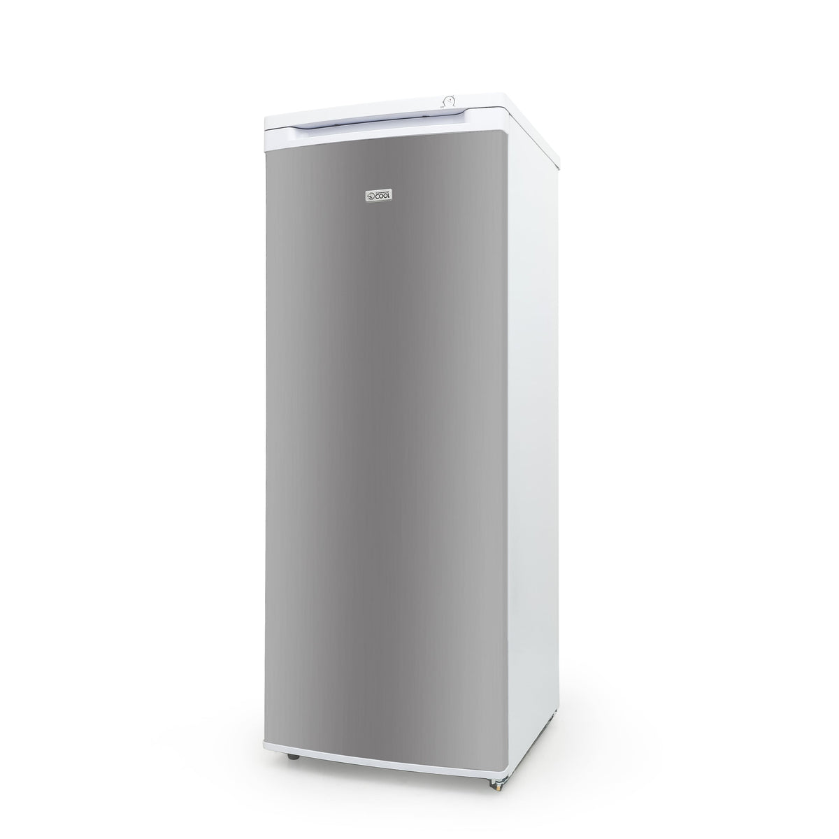 Commercial Cool - Upright Freezer, Stand Up Freezer 6 Cu Ft with Reversible Door - White