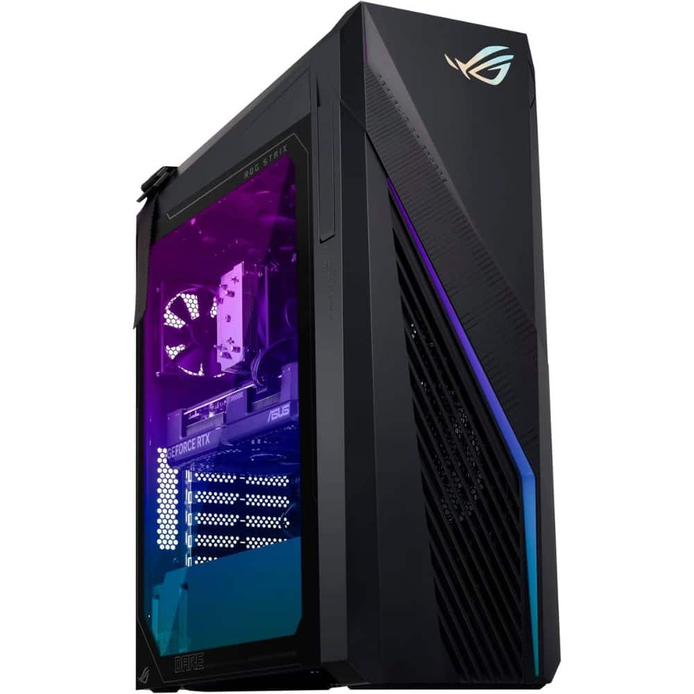 ASUS - Refurbished Excellent - ROG Strix G16CHR Intel Core i7-14700F 2.1GHz 32 GB 1TB SSD NVIDIA GeForce RTX 4070 SUPER Windows 11 Home Gaming Desktop - Gray