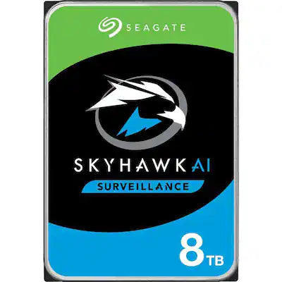 Seagate - SkyHawk AI SATA III 3.5" Internal Hard Drive - 1TB