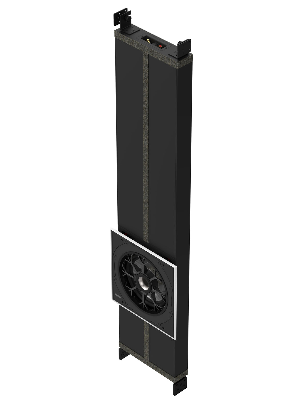 Bowers & Wilkins - Backbox for ISW-8 Subwoofer, Vibration and Distortion-Free Bass Response - Black