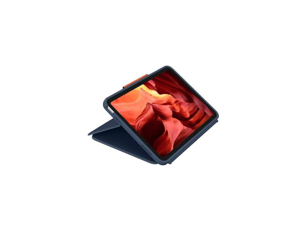 Logitech - Rugged Combo 4 Touch Rugged Keyboard/Cover Case (Folio) Apple iPad (10th Generation) iPad - 920-011130 - Black