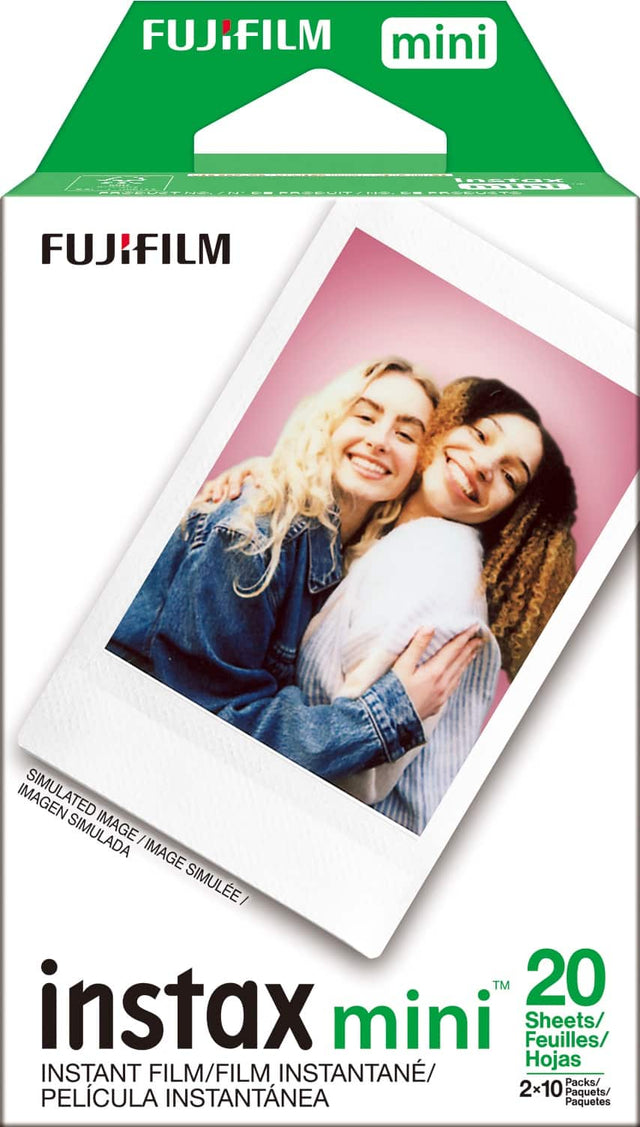 FUJIFILM mini instant film/film instantaneo/instax TM 20 mini Feuilles/ Sheets/ Hojas INSTANT FILM/FILM INSTANTANEO/ Packs/ PELCULA INSTANTANEA 2x10 Paquets/ Paquetes