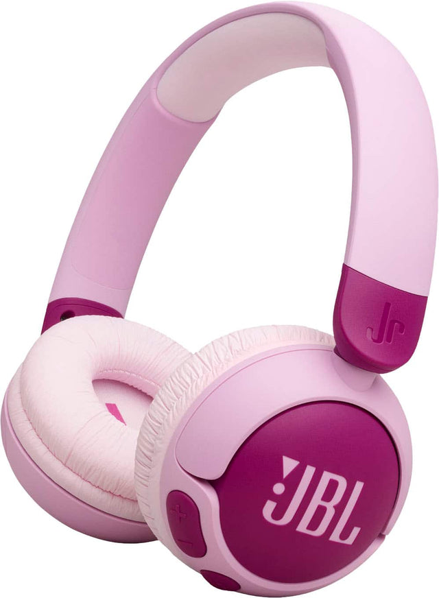 Front. JBL - Junior 320BT Youth Bluetooth On-Ear Headphones - 2025 - Purple.