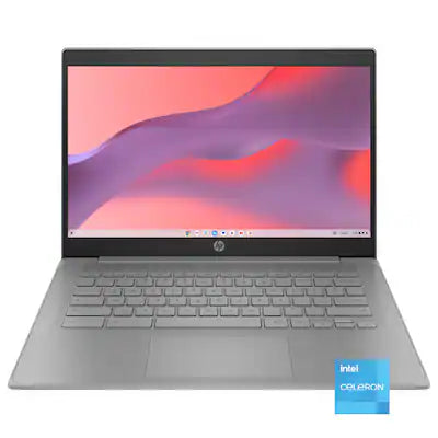 HP - 14" Chromebook Laptop - Intel Celeron N4120 2019 - 4GB Memory - 64GB eMMC