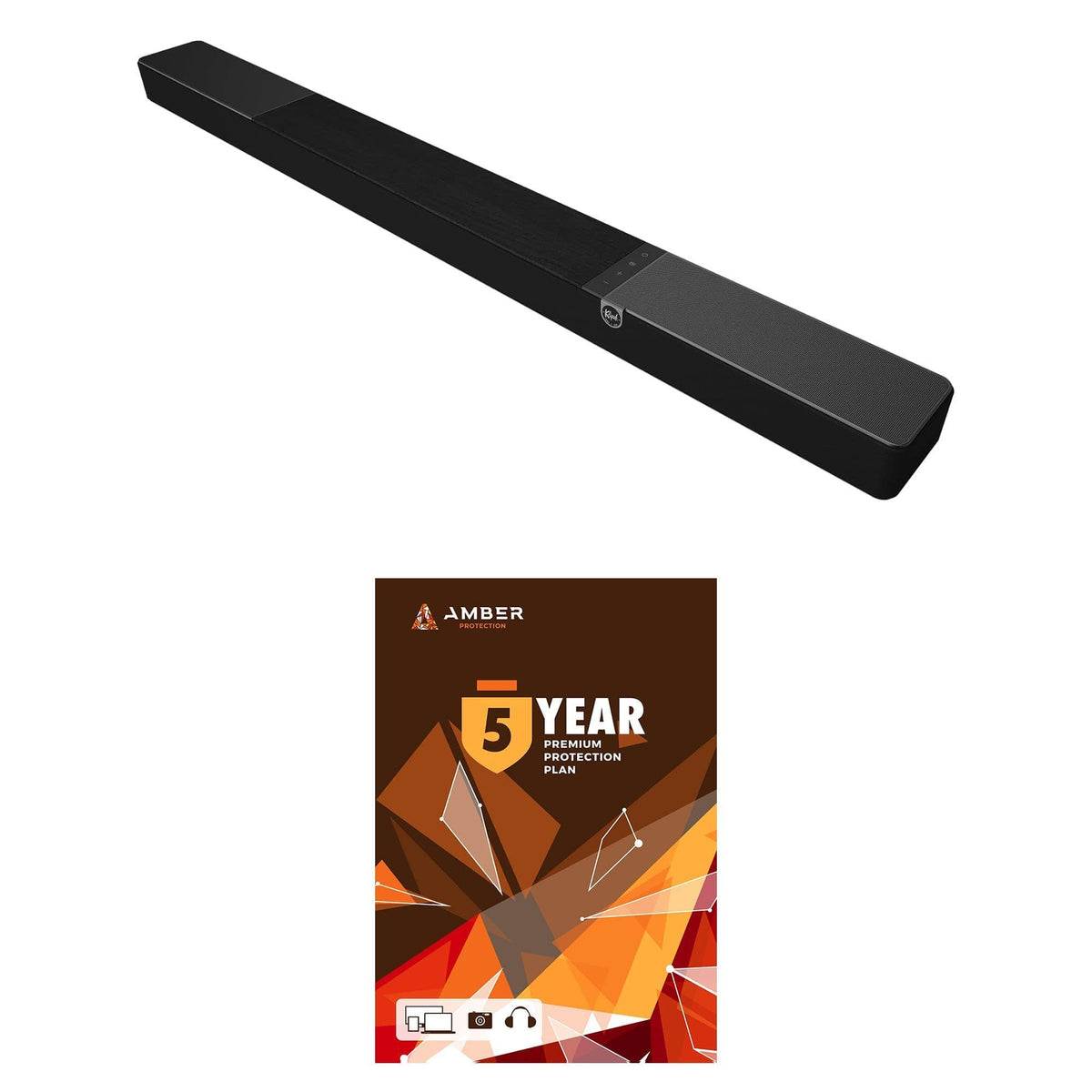 Klipsch - FLEXUS-300-SOUNDBAR 5.1.2 Dolby Atmos Sound Bar with 5 Year Amber Protection Plan (2025) - Ebony
