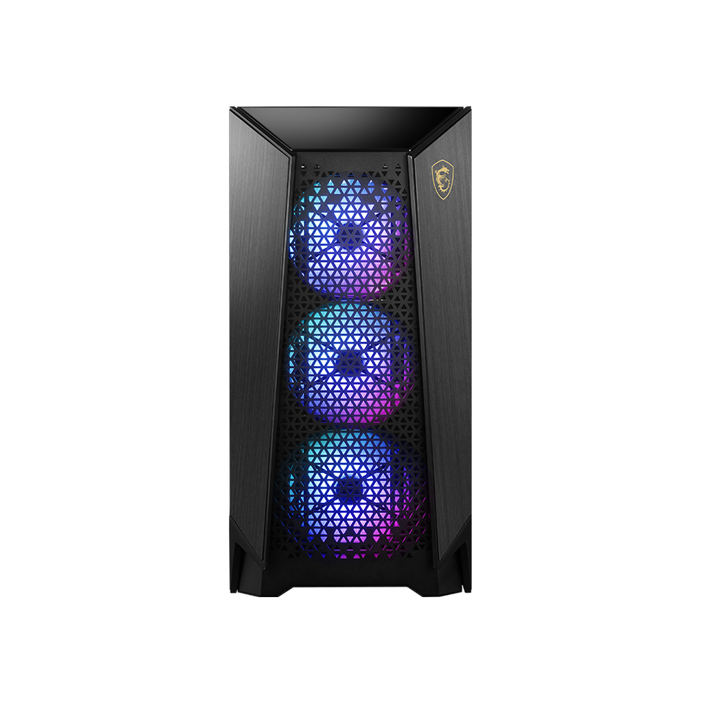 MSI - Infinite ZS - Gaming Desktop - AMD Ryzen 9 9950X3D 2025 - 32GB Memory - NVIDIA GeForce RTX 5090 - 2TB SSD - Black