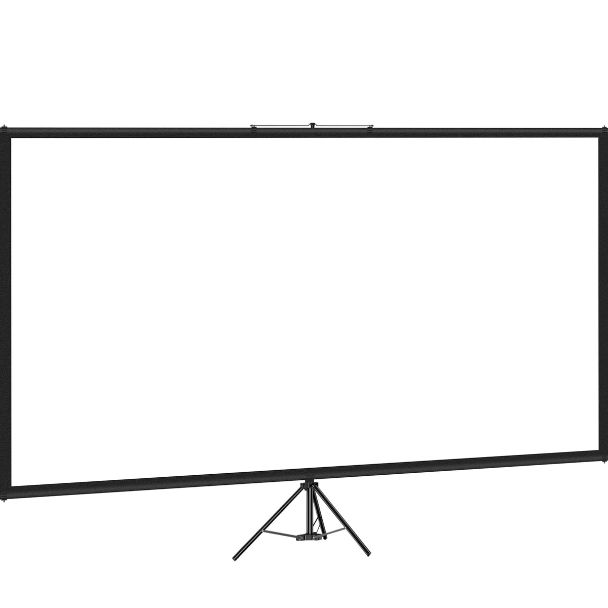 VEVOR - Tripod Projector Screen with Stand 60 inch 16:9 4K HD Projection Screen Stand Wrinkle-Free Height - Black,White