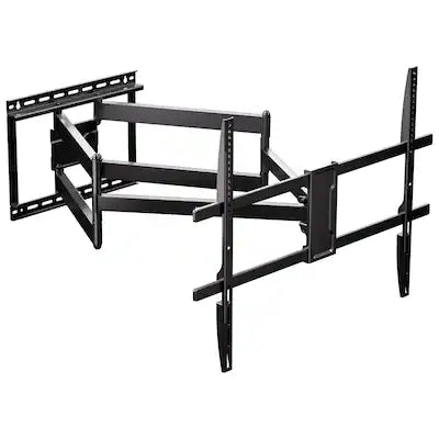 Mount-It! - Full Motion TV Wall Mount with Extra Long Extension for 43″ – 100″ TVs, Full Motion Articulating Bracket