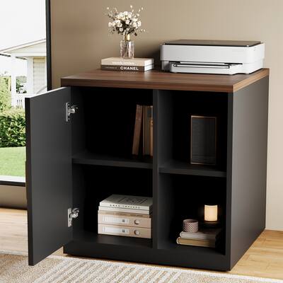 ModernMate - 23" File Cabinet Under Desk Storage Cabinet with Door, Printer Stands