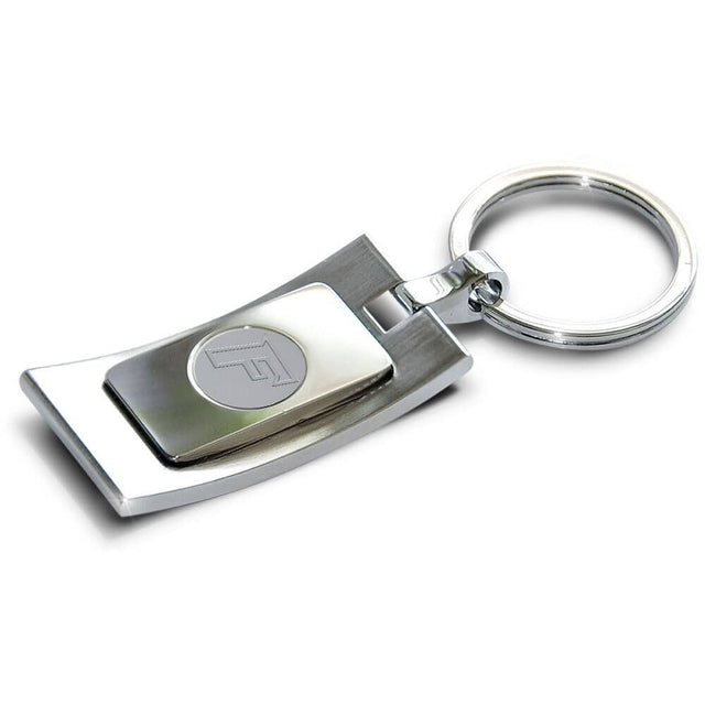 Front. Jardine - Fairfield Stags Silver Key Ring - Silver.