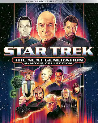 Star Trek: The Next Generation 4-Movie Collection   - 4K Blu-Ray