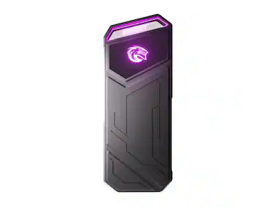 KingSpec - Z5 RGB 1TB SSD - 2100 MB/s, USB 3.2 Gen 2, Type-C, 20Gbps, External SSD for Creators & Gaming