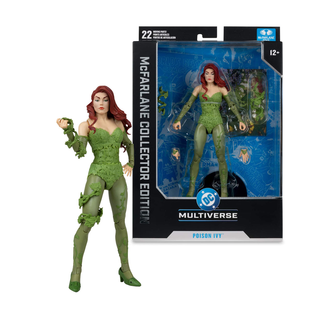 McFarlane Toys - DC Multiverse Poison Ivy (DC Classic) 7" Deluxe Action Figure - McFarlane Collector Edition #62