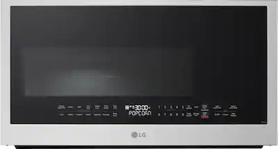 LG - 2.0 Cu. Ft. Over-the-Range Smart Microwave with Sensor Cooking and EasyClean