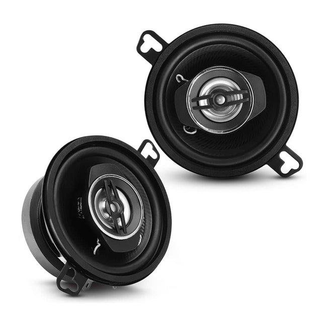 Front. Pyle - Pyle 2-Way Universal Car Stereo Speakers - 120W - Black.