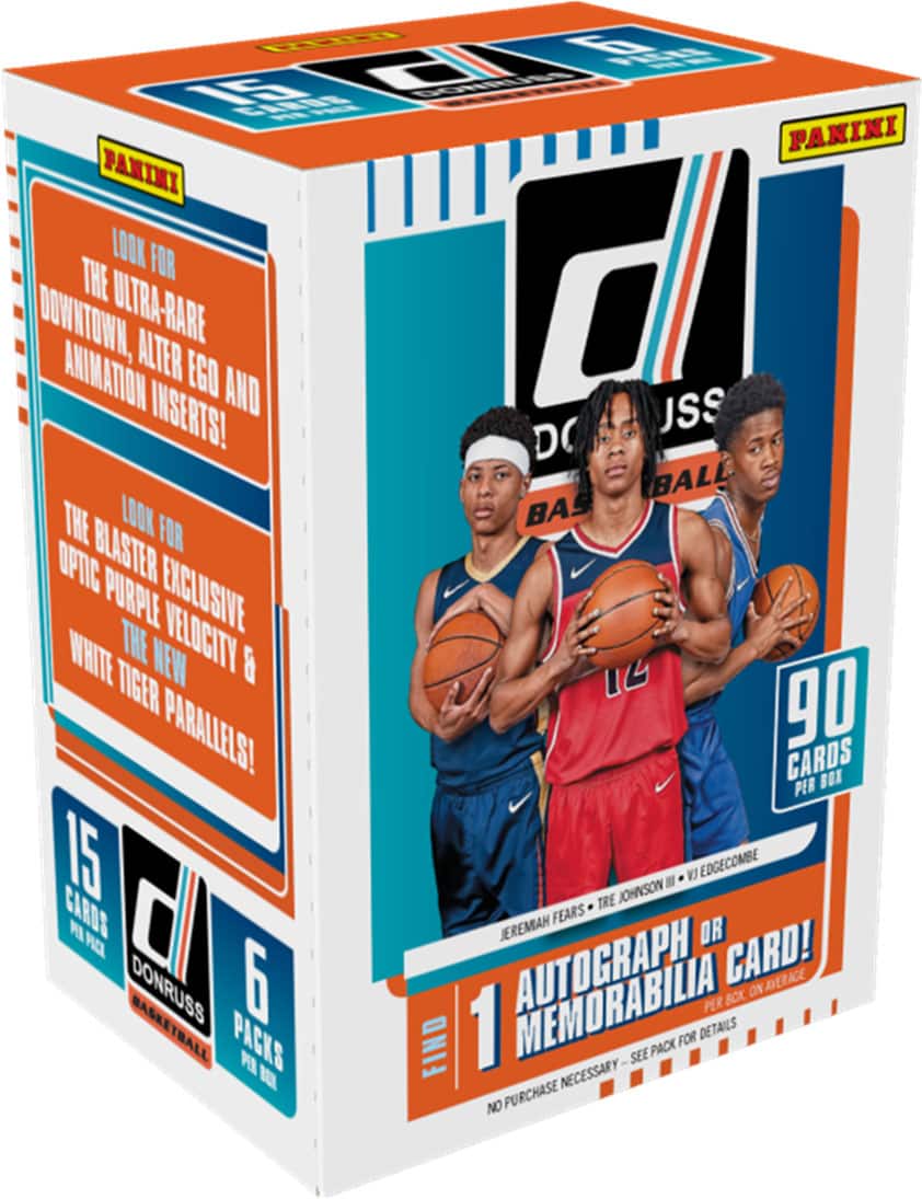 2025-2026 Donruss Basketball Blaster Box