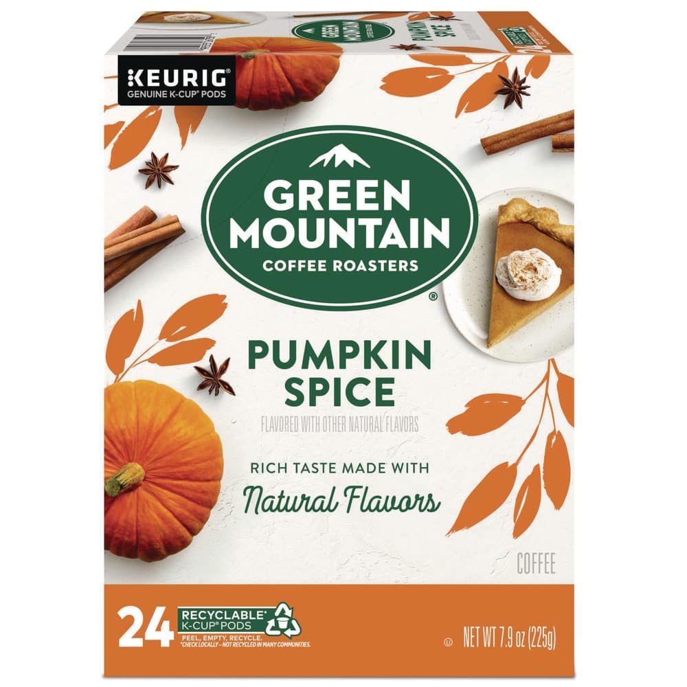 Green Mountain Coffee - Fair Trade Certified Flavored Coffee K-Cups - Pumpkin Spice (24/Box)