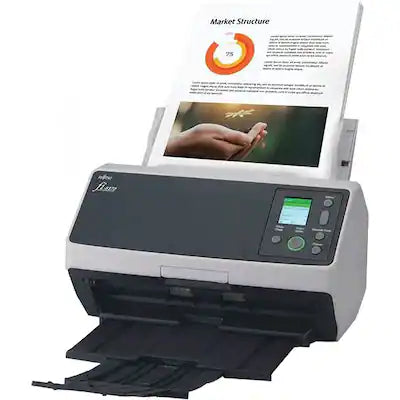 Ricoh - fi-8170 Professional High Speed Color Duplex Document Scanner - Network Enabled, PA03810-B055