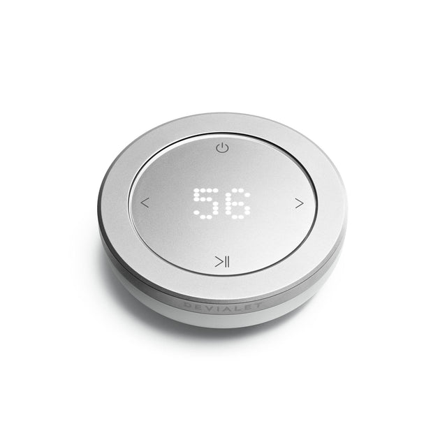 Front. Devialet - Remote Phantom Ultimate Wireless Remote Control - Light Pearl.