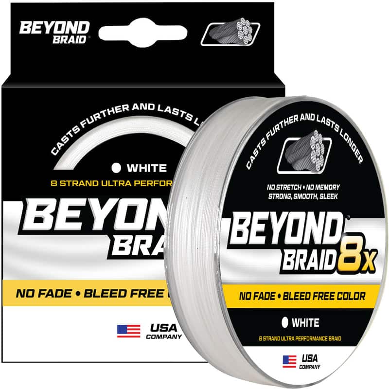 Beyond Braid - Strand 300 Yards 30lb - White 8X No Fade