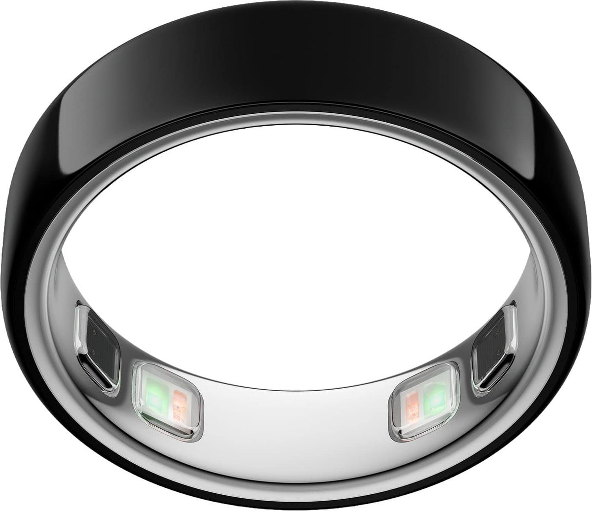 Oura - Ring 5 - Smart Ring - Size Before You Buy with OR5 Sizing Kit - Size 12 - Black - (2026)