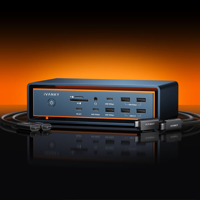 iVANKY

IF

SO

USB 10Gbps

USB 5Gbps

PD OUT

USB 10Gbps

USB 10Gbps

USB 2.0

- -

iVANKY

iVANKY

iVANKY
