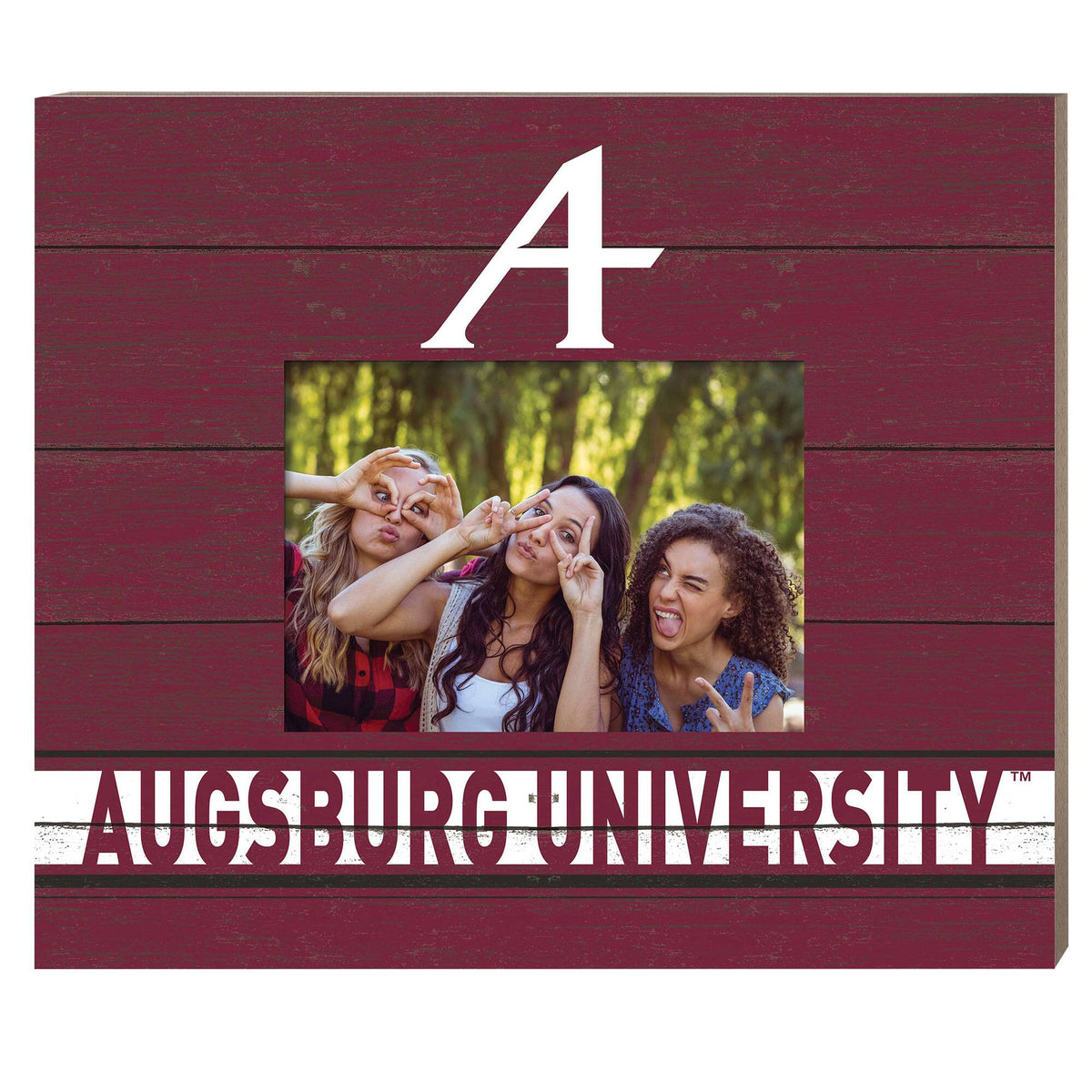 Jardine - Augsburg Auggies 11" x 13" Team Spirit Scholastic Picture Frame - Maroon