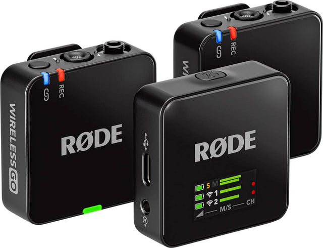 Wireless Go 1 6 REC RODE 1 6 REC W RODE S M 1 2 CH M/S
