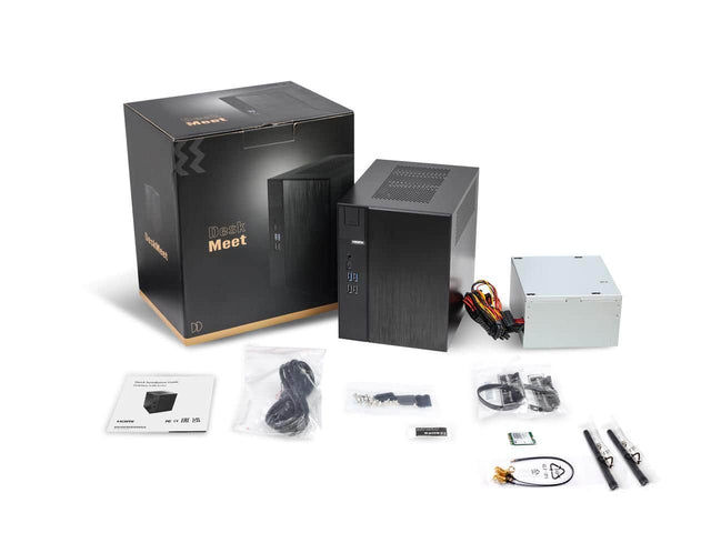 DeskMeet LE  
DD CEOIN  
DeskMeet  
Quick Installation Guide  
Power Supply & Mounting Instructions  
HDMI  
CE  
FCC