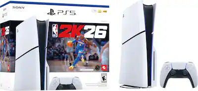Sony Interactive Entertainment - PlayStation 5 Sim Console – NBA 2K26 Bundle