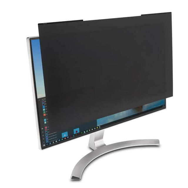 Front. Kensington - K58358WW Magnetic Privacy Screen for 24 in. Widescreen Monitors with 16:10 Aspect Ratio - false.