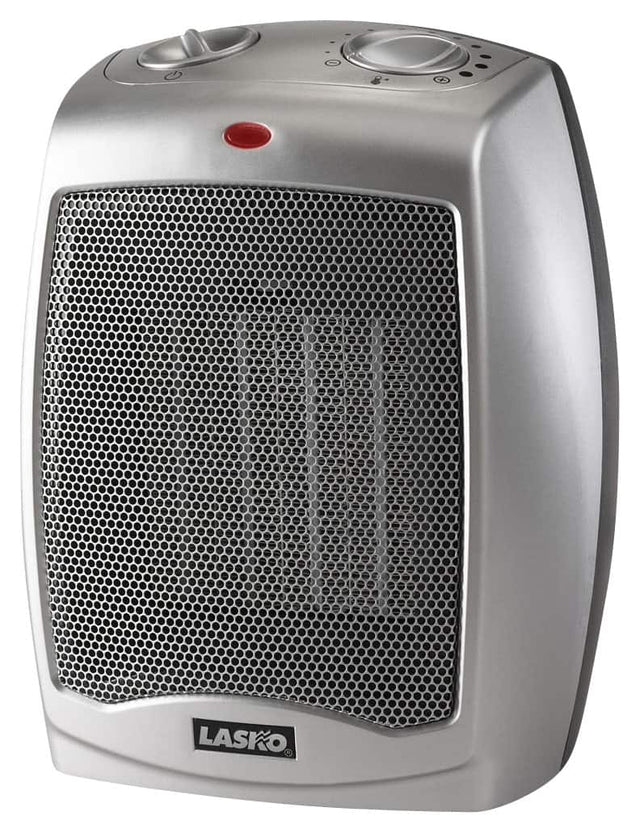 Front. Lasko - Ceramic Heater - Gray.