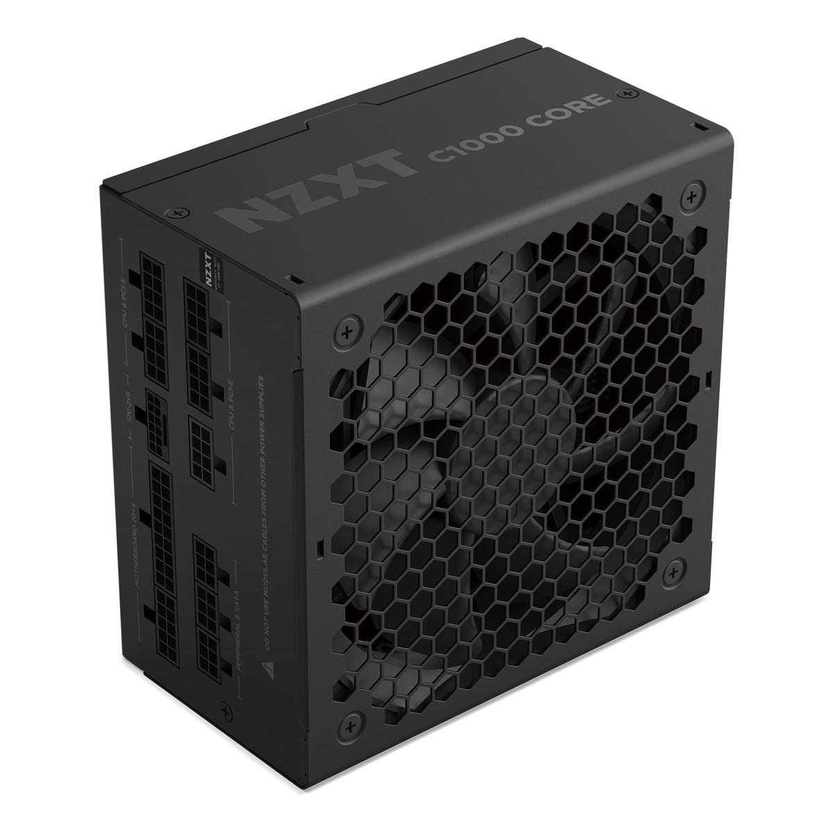 NZXT - Gold Core 1000W ATX 3.1 / PCIE 5.1 80 Plus Gold Cybenetics Platinum Fully Modular Power Supply - Black