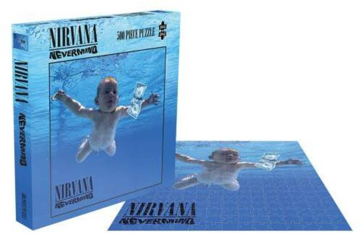 PopMarket - Nirvana - RockSaws - Nirvana Nevermind (500 Piece Jigsaw Puzzle) - GAMES (MISC) - Multicolor