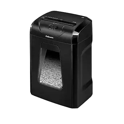 Fellowes - Powershred 12C 12-Sheet Cross-Cut Personal Shredder