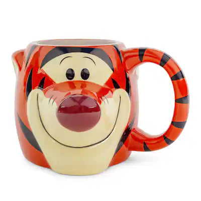 Disney - Winnie the Pooh Tigger 3D Sculpted Ceramic Mug | Holds 20 Ounces