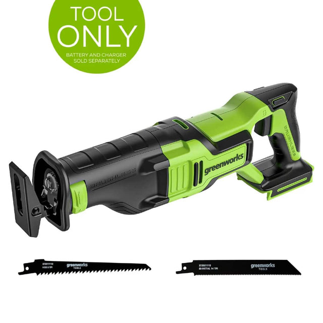 TOOL ONLY  
BATTERY AND CHARGER SOLD SEPARATELY  
BAUSHLESS  
greenworks  
22011119  
101  
greenworks  
22200113  
E-METAL  
TH  
greenworks TOOLS