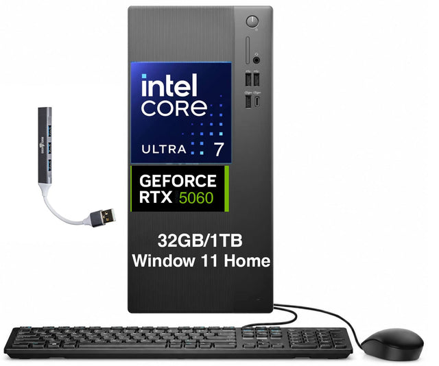intel CORE i7 ULTRA 7 GEFORCE RTX 5060 32GB/1TB Window 11 Home