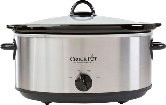 Angle. Crock-Pot - Crock-Pot 7-Quart Oval Manual Slow Cooker.