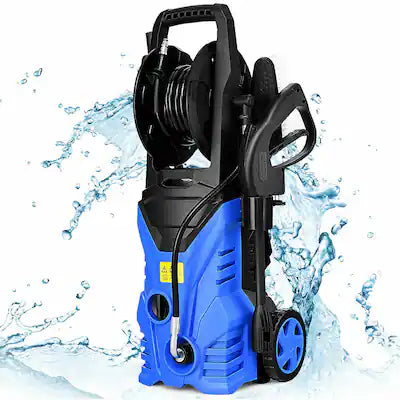 Costway - 2030PSI Electric Pressure Washer Cleaner 1.7 GPM 1800W with Hose Reel
