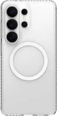 Insignia™ - Hard-Shell Case with Magnetic Charging Ring for Samsung Galaxy S26 Ultra