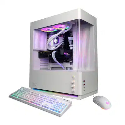 CyberPowerPC - Gaming Desktop - AMD Ryzen 7 9700F 2025 - NVIDIA GeForce RTX 5070 12GB - 32GB DDR5 Memory - 1TB SSD Storage