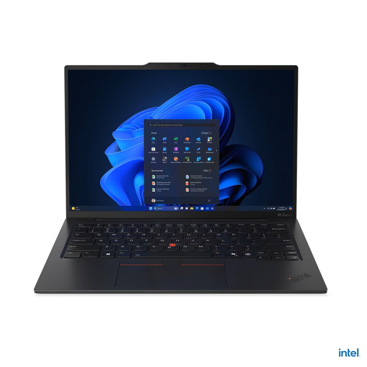 Lenovo - ThinkPad X1 Carbon G13 14" Copilot+ PC - Intel Ultra 7 with 32GB Memory - 512GB SSD - Black
