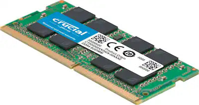 Crucial - 32GB Kit (2x16GB) DDR4 3200MHz C22 SODIMM Laptop Memory Kit