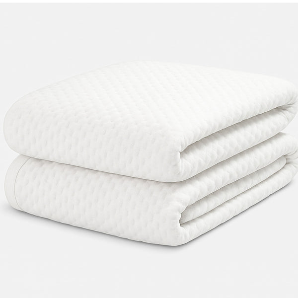 Comfety - Mattress Protector, Ultra Soft Mattress Cover, Hypoallergenic, Breathable, Crinkle Free & Noiseless - King - White