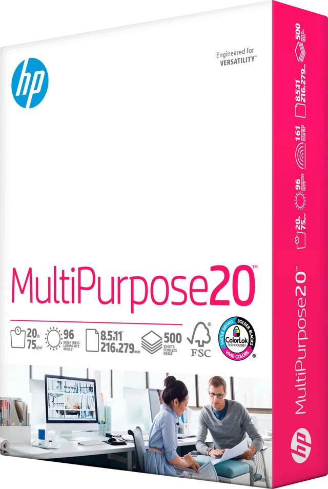 Front. HP - Everyday Copy & Multipurpose Paper - White.
